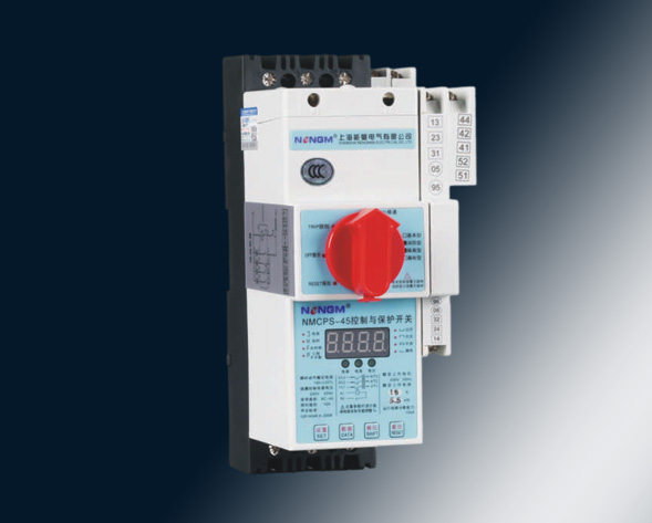 NMCPS控制與保護(hù)開(kāi)關(guān)系列產(chǎn)品，主要適用于交流50Hz，額定電壓400V，額定電流自0.16A至125A電路中。用于接通、承載和分?jǐn)嗾l件下包括規(guī)定的過(guò)載條…